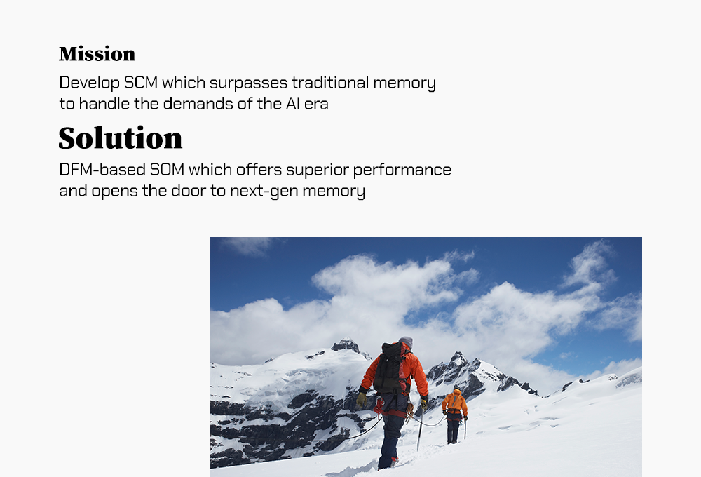 SK hynix’s SOM goes beyond traditional memory, breaking the barriers to next-generation memory SK hynix’s SOM goes beyond traditional memory, breaking the barriers to next-generation memory