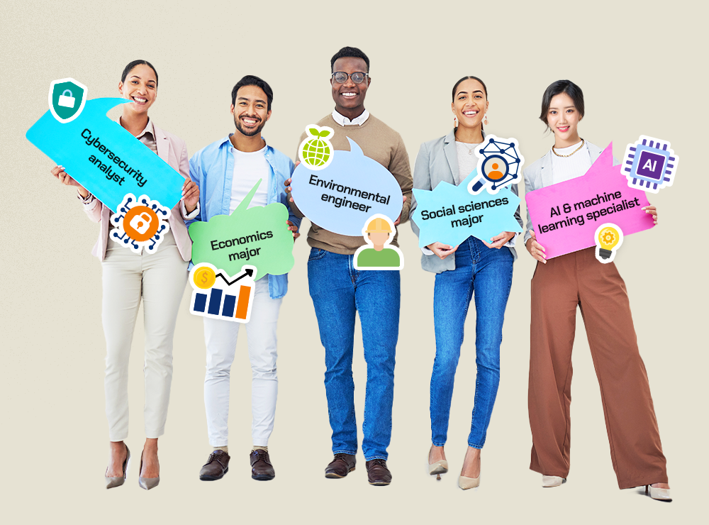 The semiconductor industry welcomes people from a diverse range of fields