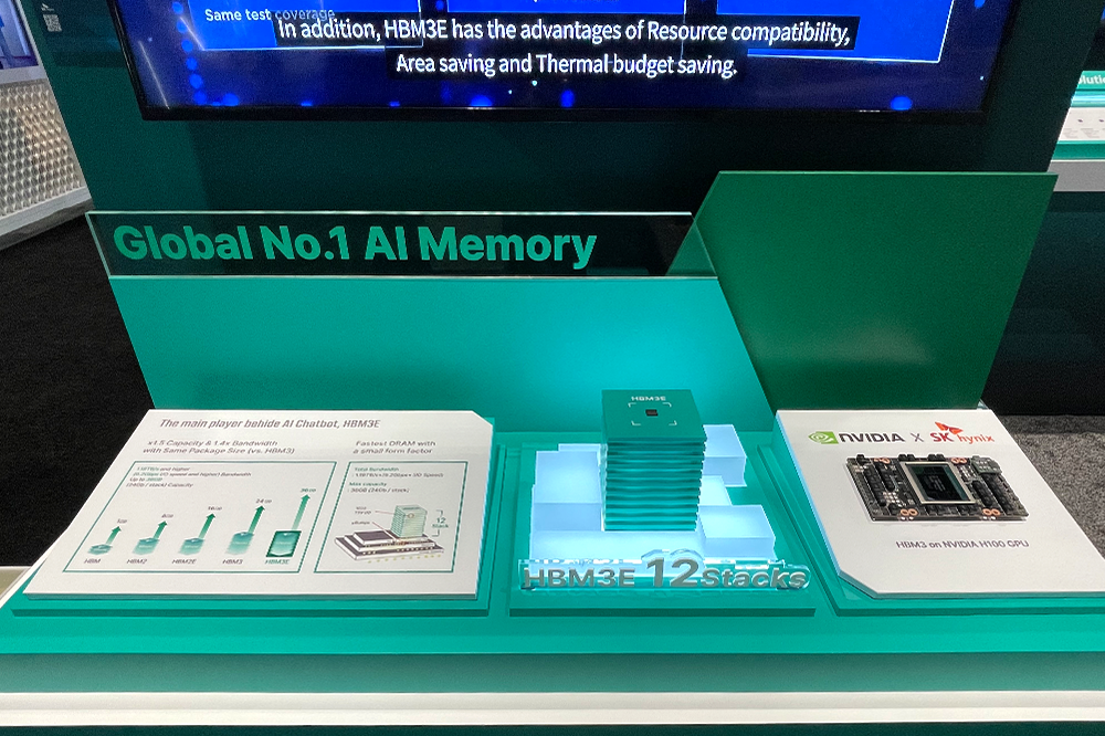 HBM3E, the highest-specification DRAM for AI applications HBM3E, the highest-specification DRAM for AI applications