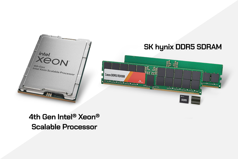 4th Gen Intel® Xeon® Scalable Processor and SK hynix DDR5 SDRAM 4th Gen Intel® Xeon® Scalable Processor and SK hynix DDR5 SDRAM