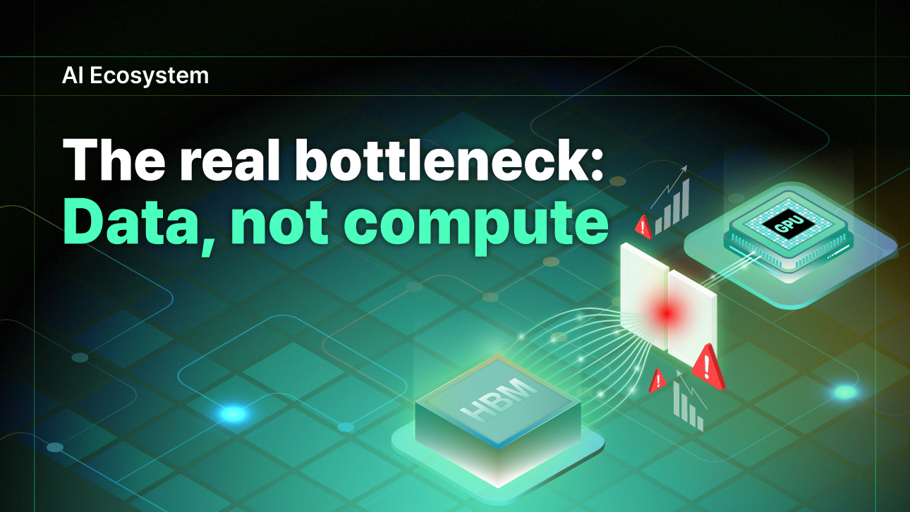 [AI Ecosystem] The real bottleneck: Data, not compute